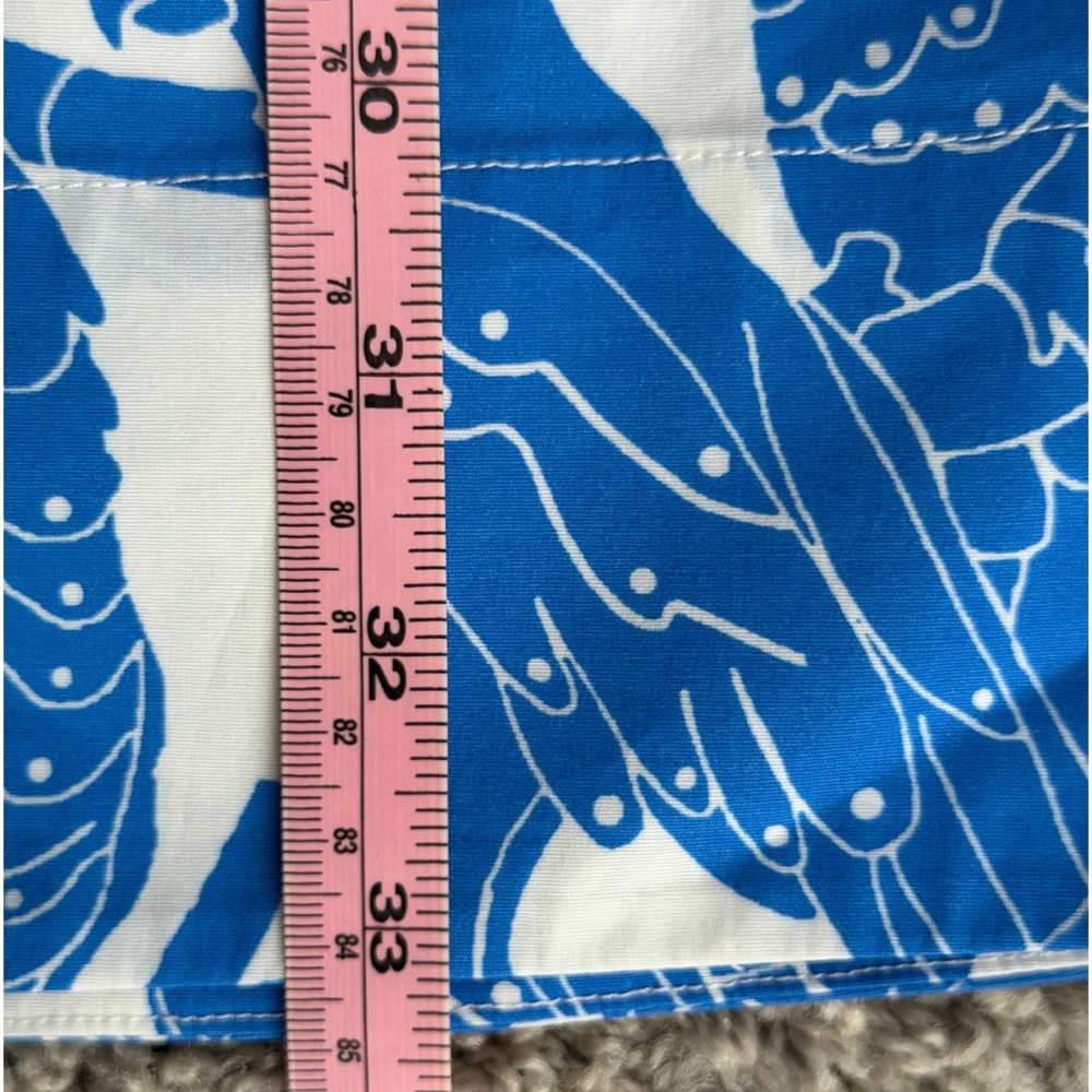 UNTUCKit Jordan Dress Womens Small Blue White Parrot Print Sleeveless A-Line - Picture 10 of 10